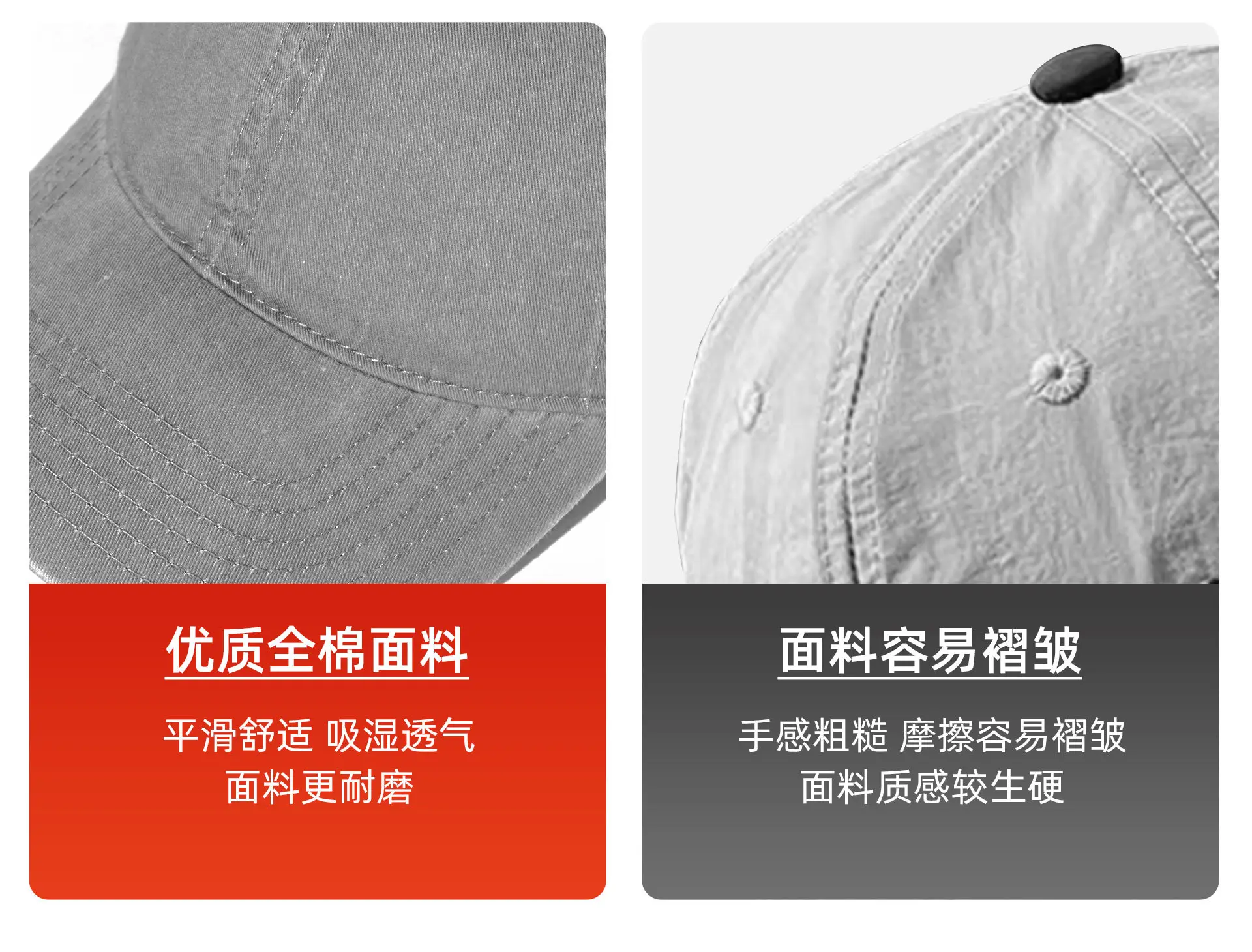 Custom Retro Cotton Baseball Cap Brown Logo — feature 17