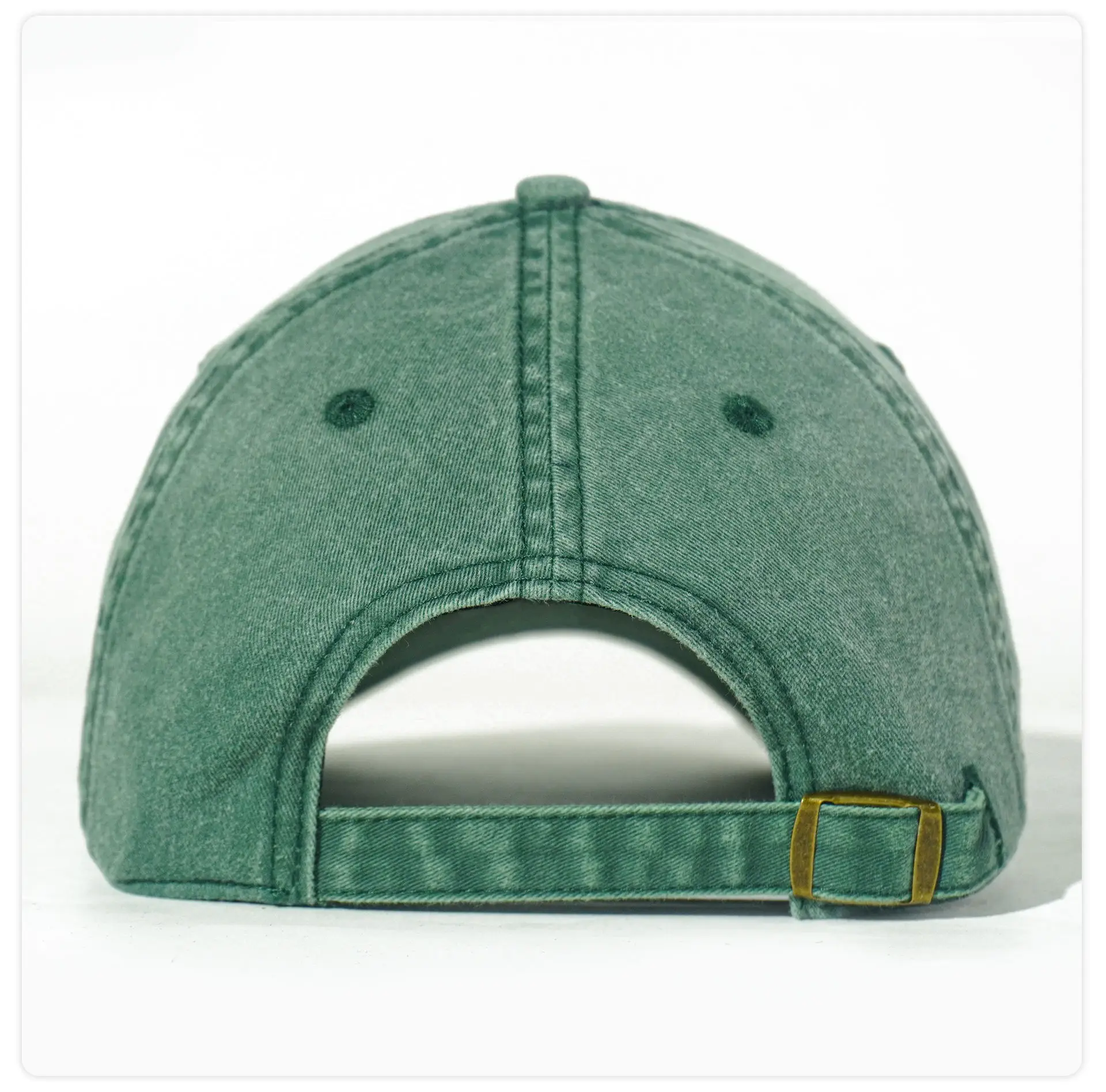 Custom Retro Cotton Baseball Cap Brown Logo — feature 30