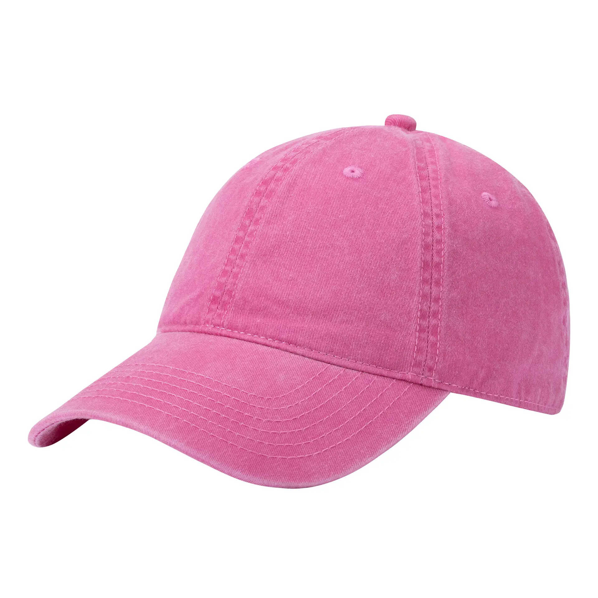 Custom Retro Cotton Baseball Cap Brown Logo - Image 11