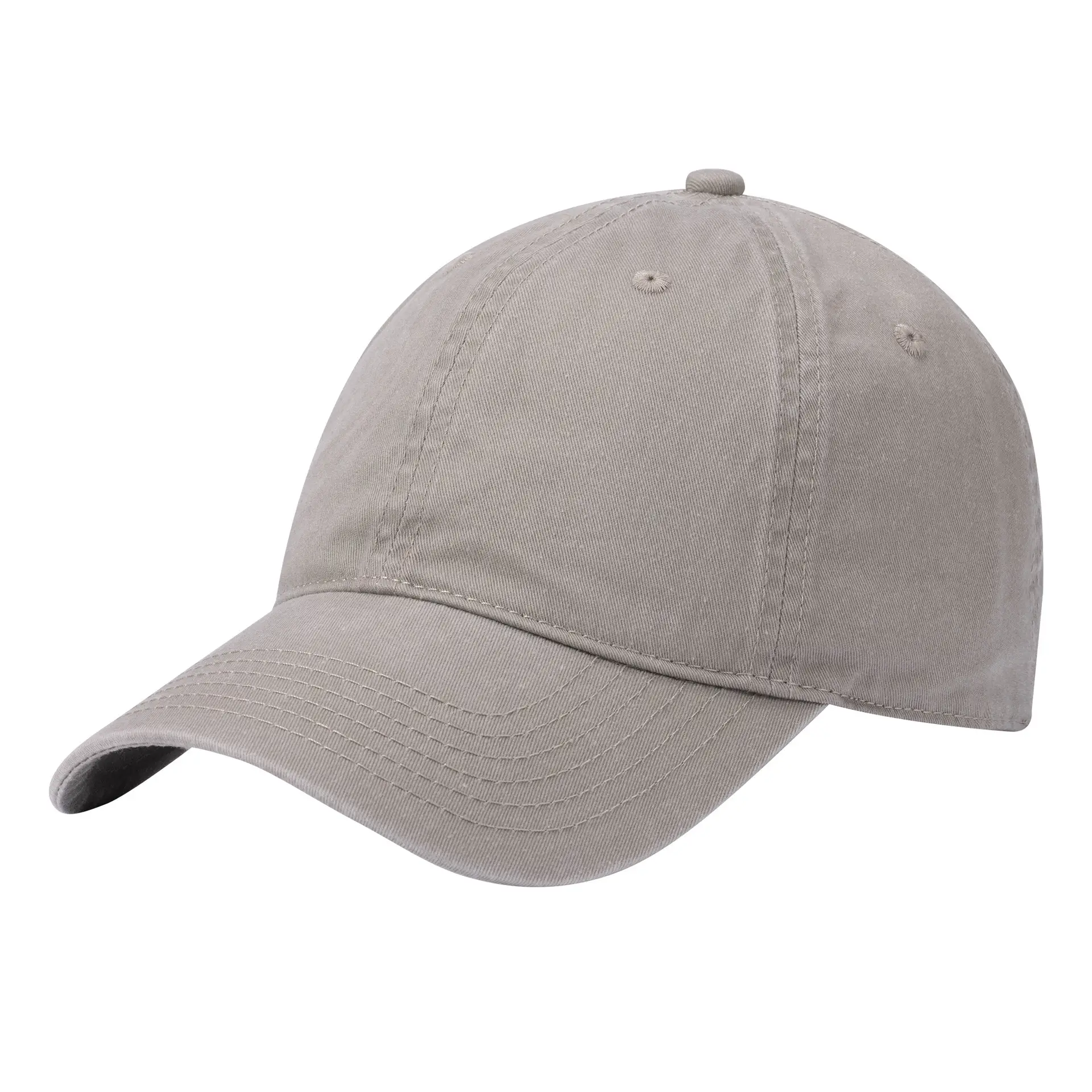 Custom Retro Cotton Baseball Cap Brown Logo - Image 15