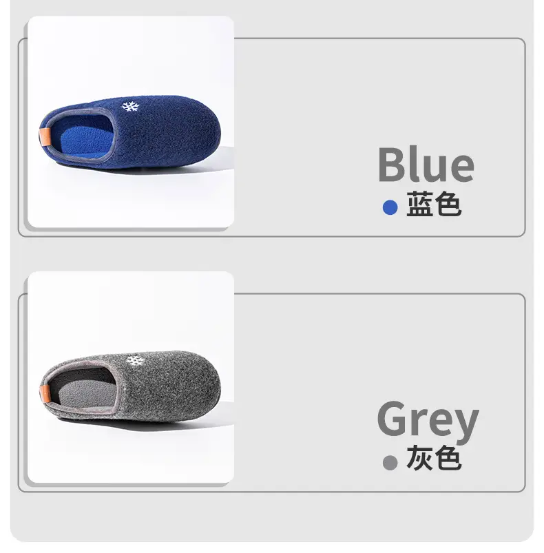 Cotton Slippers Women's Winter 2024 New Indoor Home Non-slip Thick Bottom Warm Couple Cross-border Cotton Slippers Men's Winter — feature 3