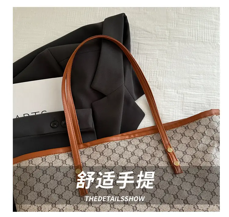 Vintage Class Large Capacity Women's Tote Bag — feature 5