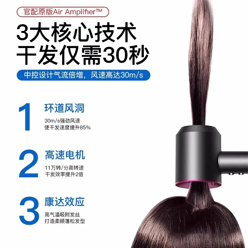 Huaqiangbei Constant Temp Hair Dryer with Negative Ion Technology - Image 3