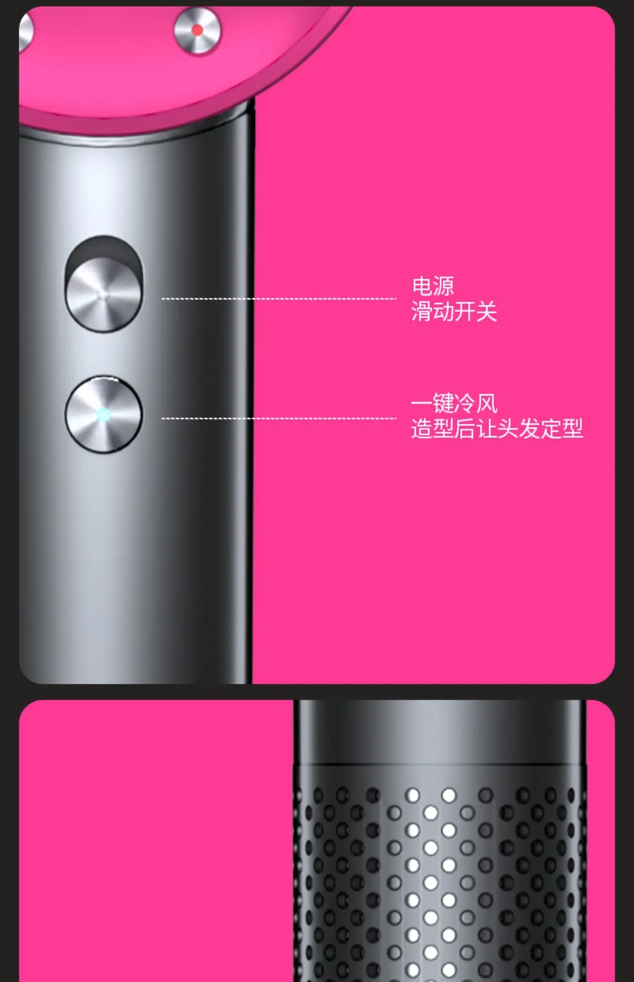 Huaqiangbei Constant Temp Hair Dryer with Negative Ion Technology — feature 13