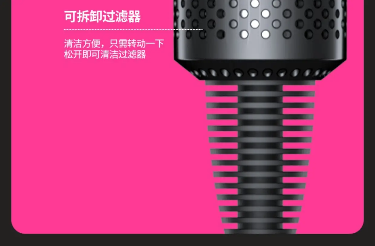 Huaqiangbei Constant Temp Hair Dryer with Negative Ion Technology — feature 14
