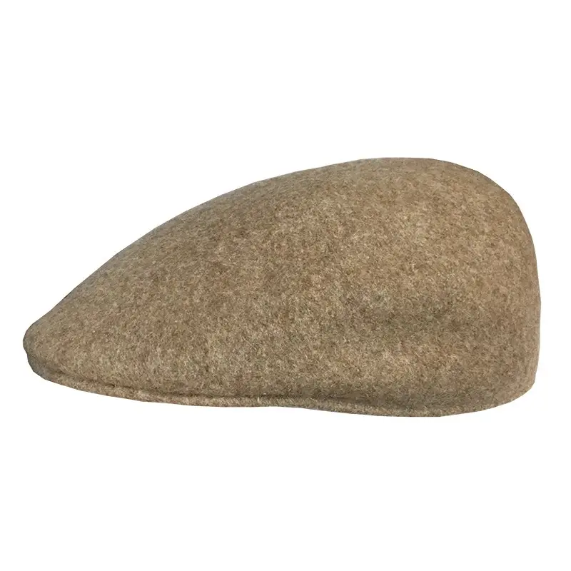 Women Woolen Beret Hat Black Brown Winter Warm Cap