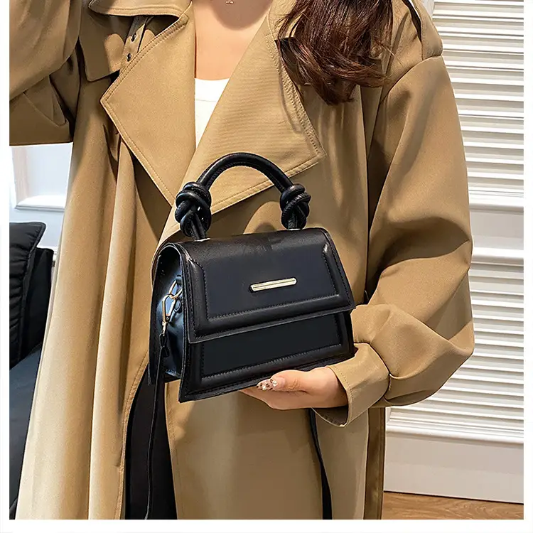 Women's Small Square Beige Shoulder Crossbody Bag β feature 11