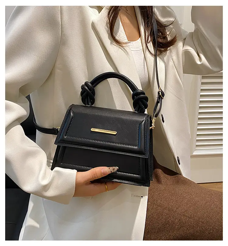 Women's Small Square Beige Shoulder Crossbody Bag β feature 2