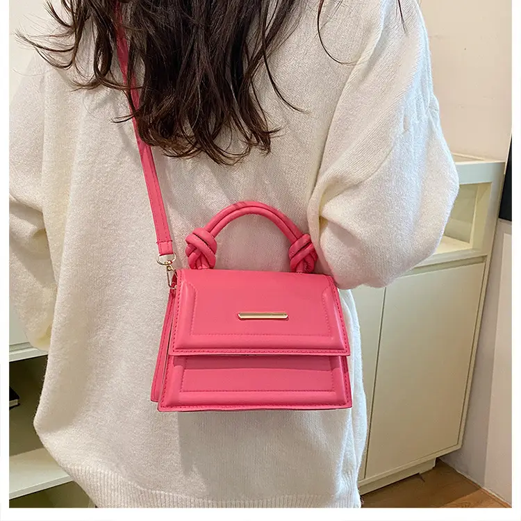 Women's Small Square Beige Shoulder Crossbody Bag β feature 21