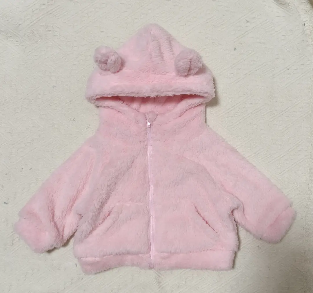 Korean Style Kidsren's Tops, Autumn and Winter Styles for Boys and Girls, Velvet Sweater Jackets, Baby Solid Color Zipper Shirts, Trendy Models in Stock — feature 12