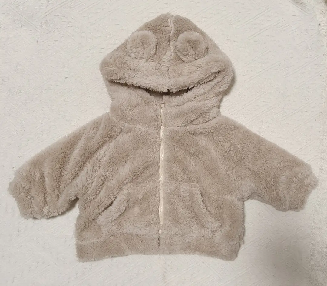 Korean Style Kidsren's Tops, Autumn and Winter Styles for Boys and Girls, Velvet Sweater Jackets, Baby Solid Color Zipper Shirts, Trendy Models in Stock — feature 14