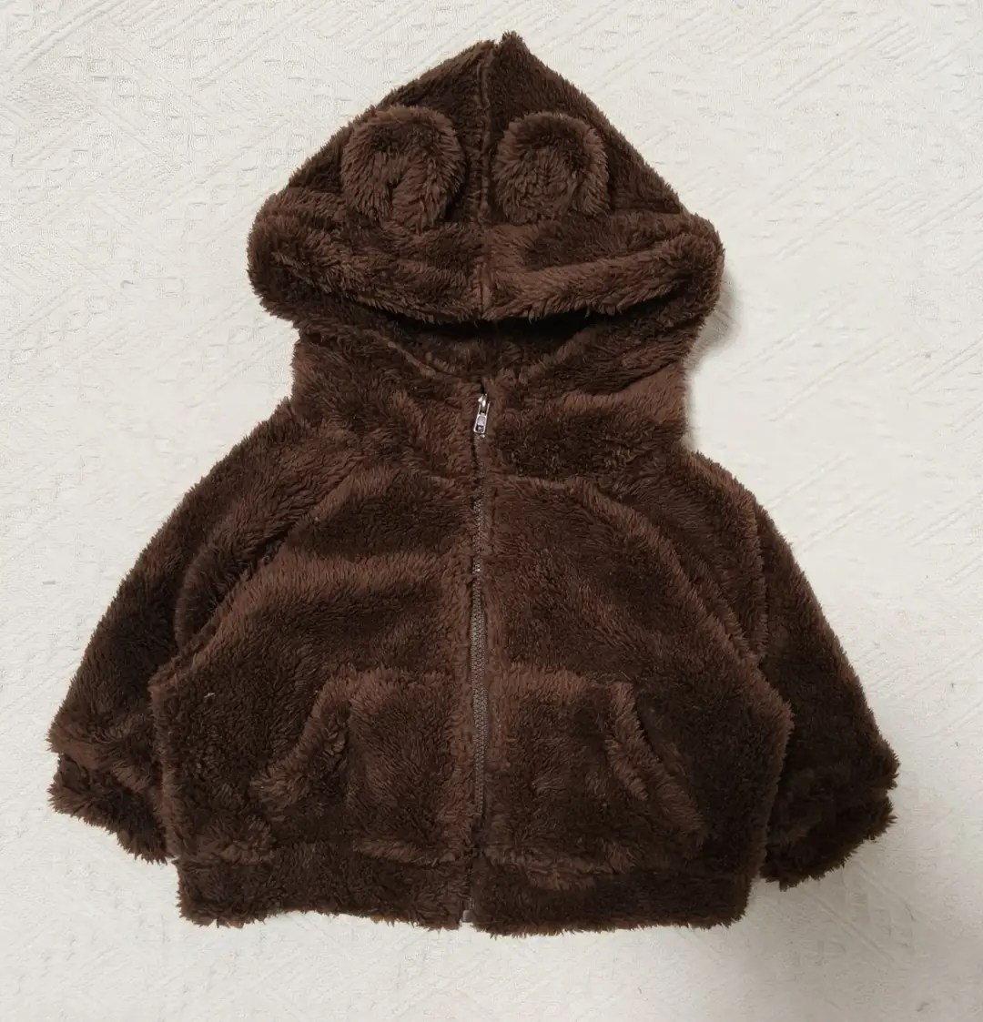 Korean Style Kidsren's Tops, Autumn and Winter Styles for Boys and Girls, Velvet Sweater Jackets, Baby Solid Color Zipper Shirts, Trendy Models in Stock — feature 15