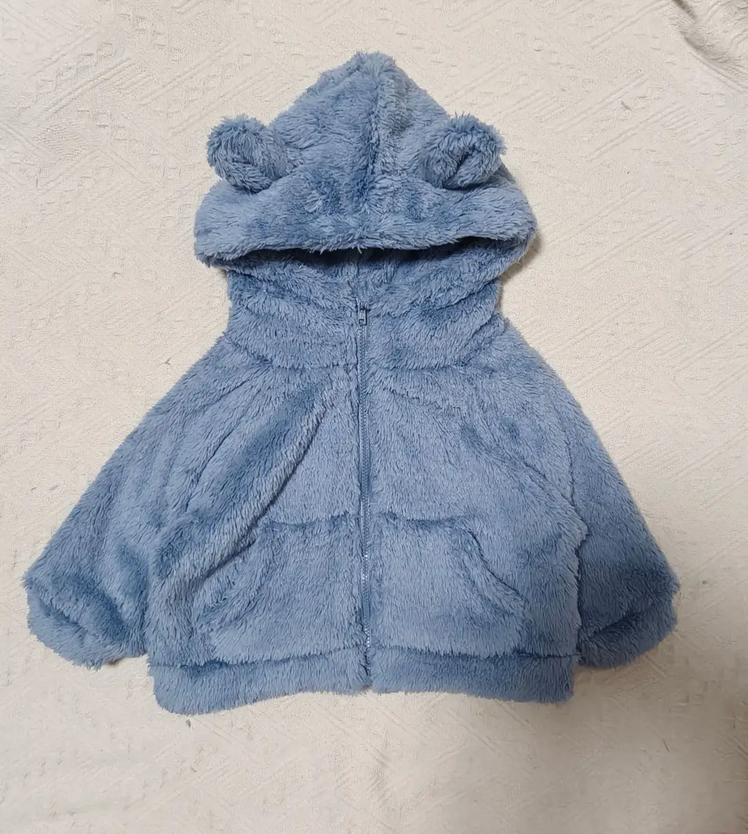 Korean Style Kidsren's Tops, Autumn and Winter Styles for Boys and Girls, Velvet Sweater Jackets, Baby Solid Color Zipper Shirts, Trendy Models in Stock — feature 16