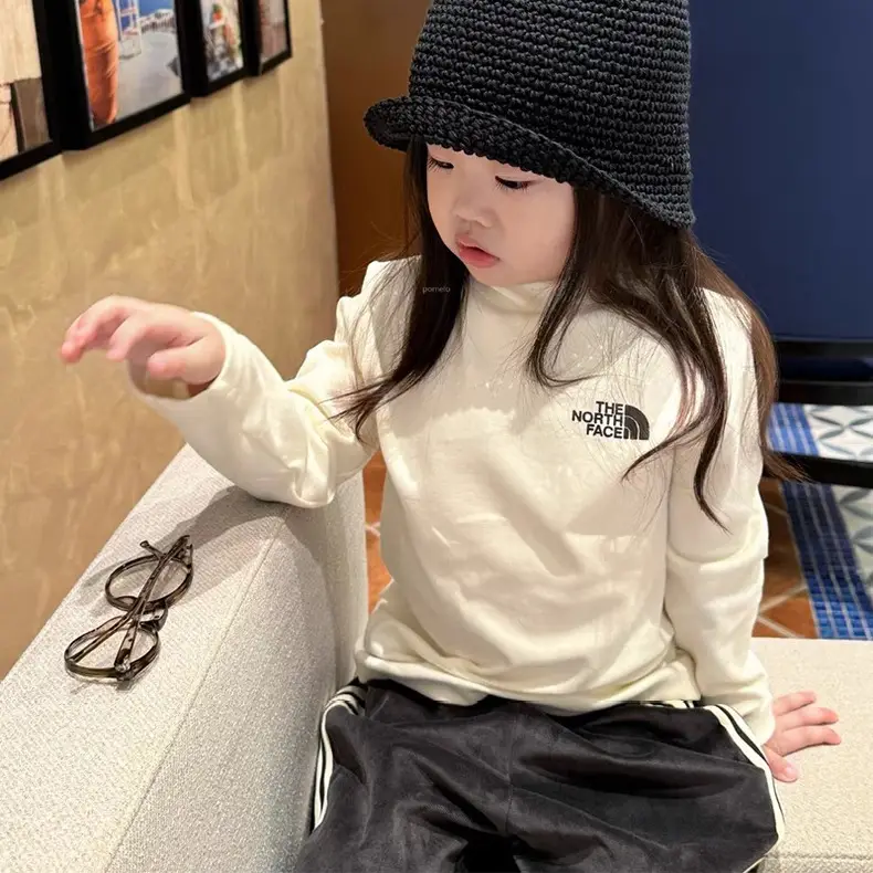 Korean Style Kidsren's Tops, Autumn and Winter Styles for Boys and Girls, Velvet Sweater Jackets, Baby Solid Color Zipper Shirts, Trendy Models in Stock