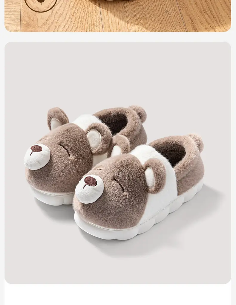 Plush Warm Wool Slippers Women Winter 2024 — feature 3