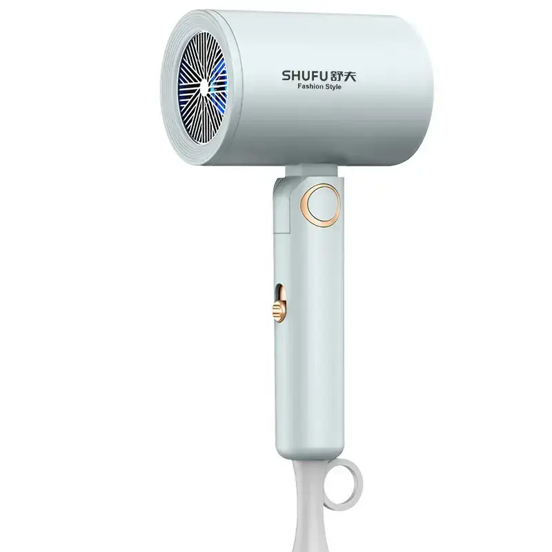 Shufu Electric Hair Dryer Pink Foldable Low Noise - Image 10