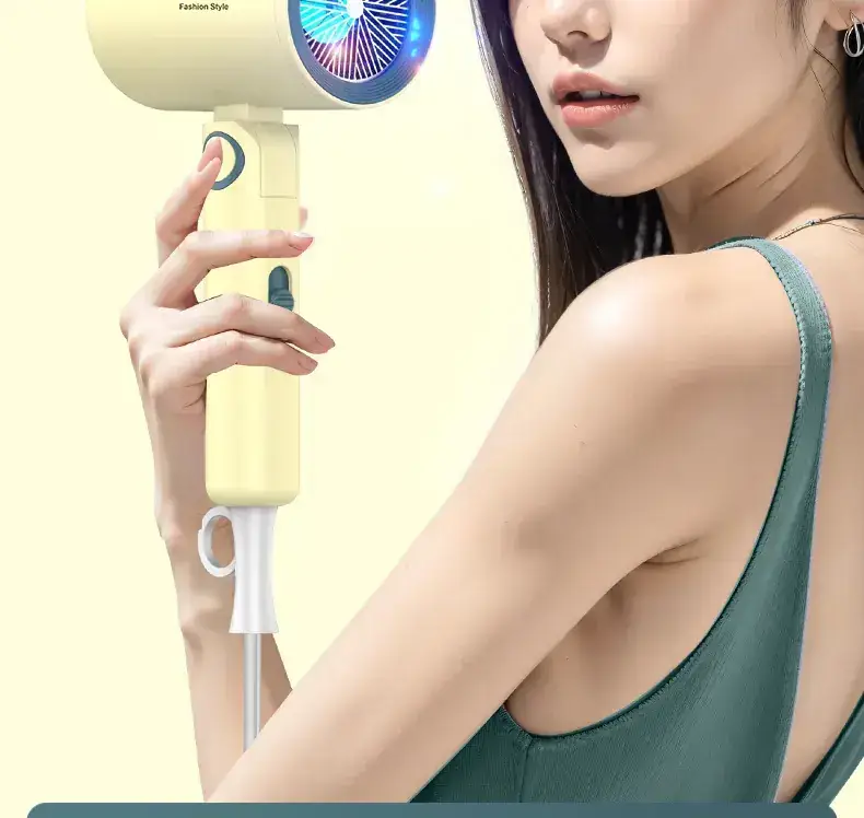 Shufu Electric Hair Dryer Pink Foldable Low Noise — feature 23
