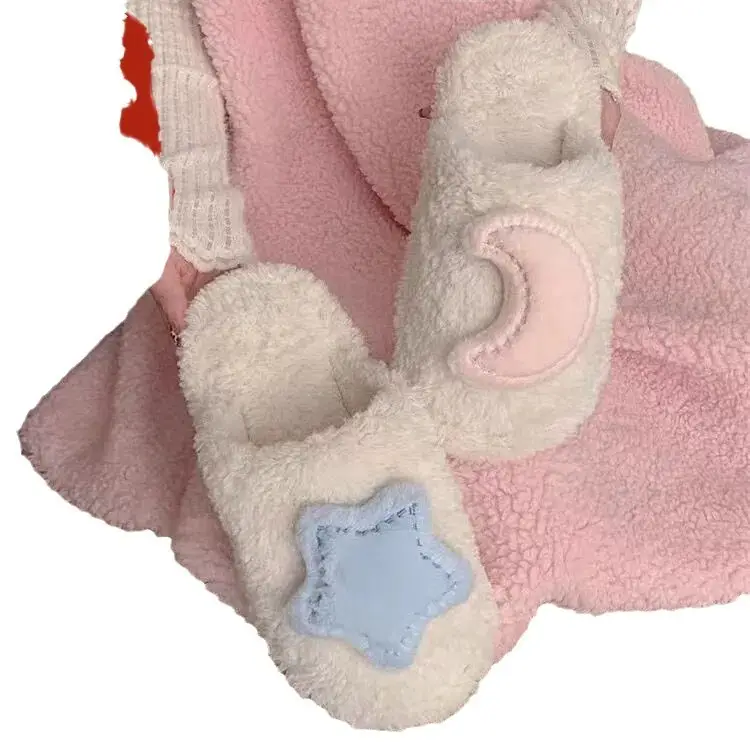 Winter Plush Rabbit Slippers for Women Soft Cotton Indoor - Image 12