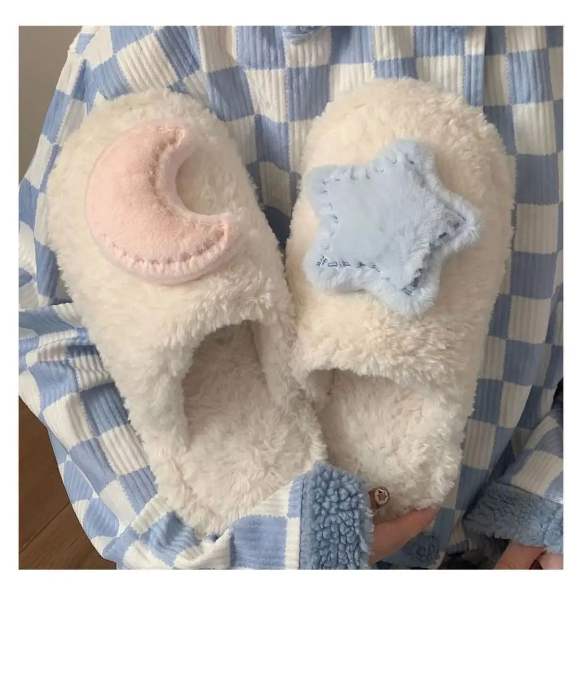 Winter Plush Rabbit Slippers for Women Soft Cotton Indoor — feature 10