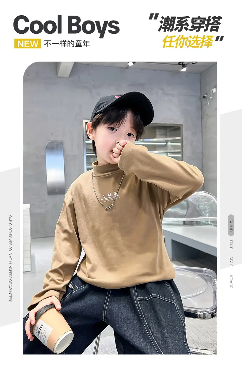 Boys Black Sweatshirt Winter 2024 Large — feature 2