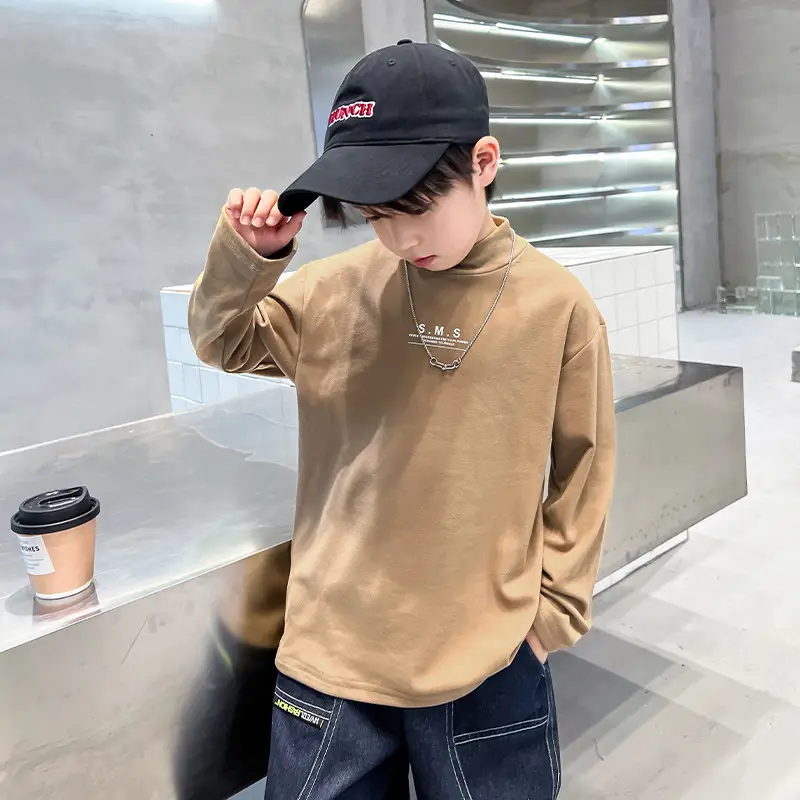 Boys Black Sweatshirt Winter 2024 Large