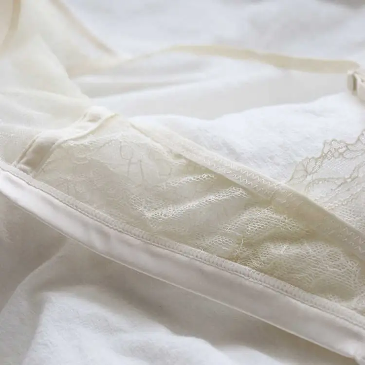 Sexy lingerie lace small bra thin French rabbit ears summer seamless girl triangle cup live cross-border