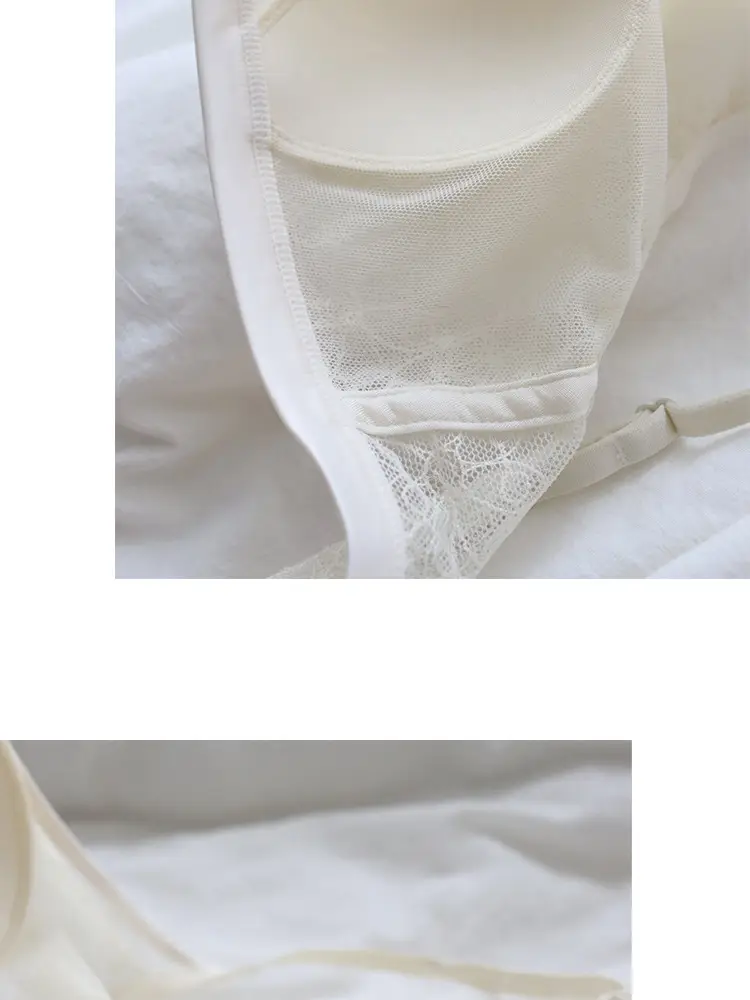 Sexy lingerie lace small bra thin French rabbit ears summer seamless girl triangle cup live cross-border — feature 31