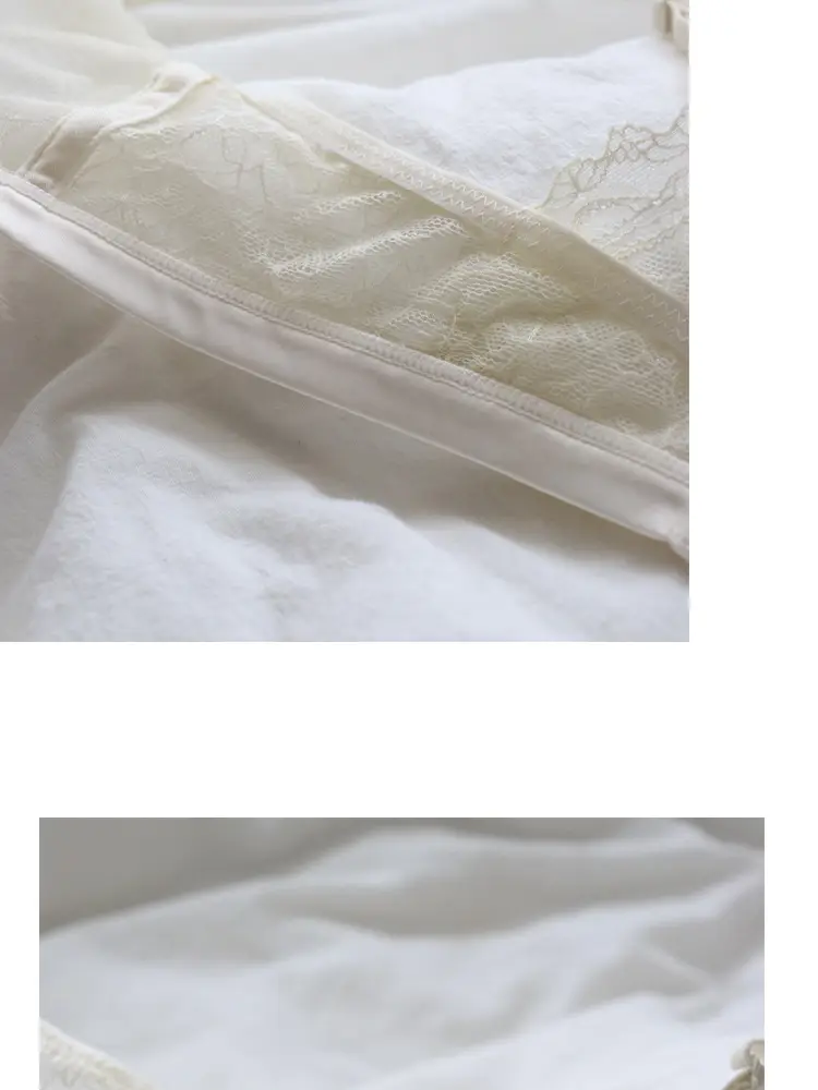 Sexy lingerie lace small bra thin French rabbit ears summer seamless girl triangle cup live cross-border — feature 32