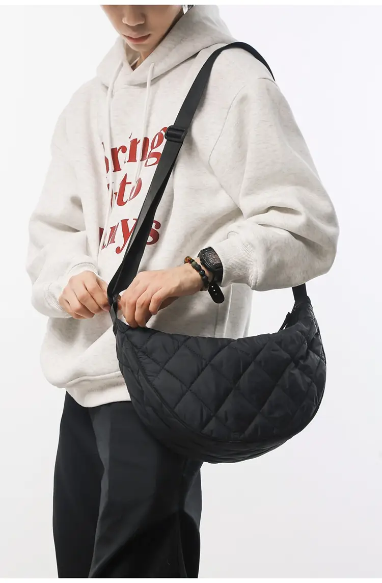 2024 Rhombic Shoulder Crossbody Bag Women Orange — feature 10