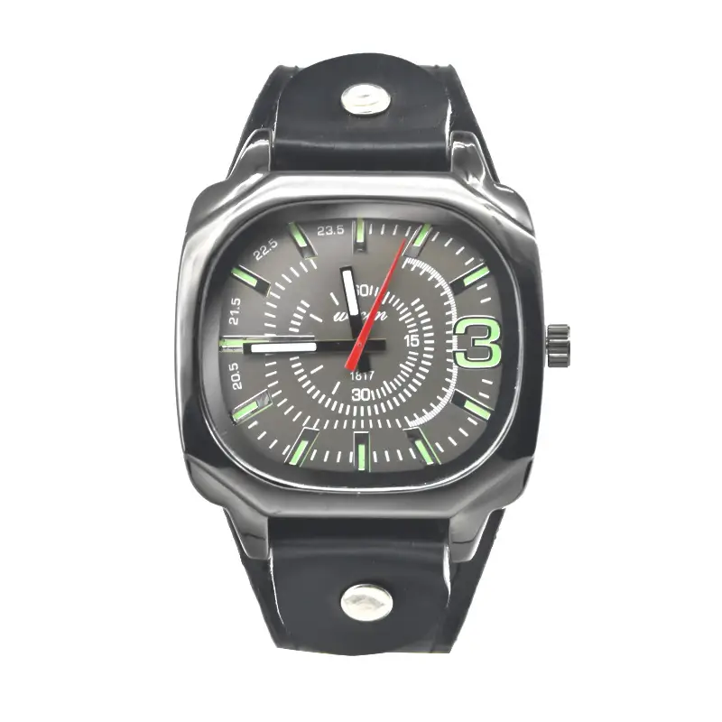 Green PU Leather Cross-border Watch with 80 Hours Display — feature 23