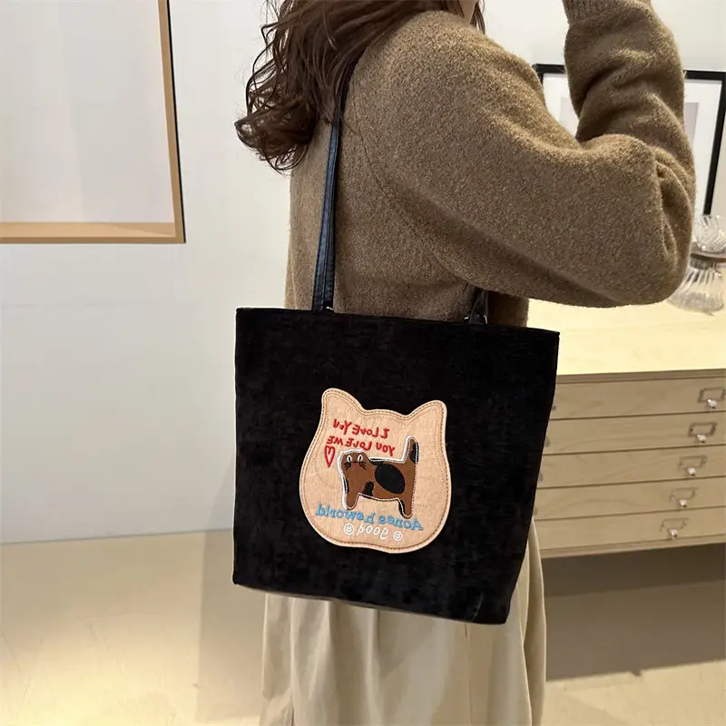 Korean Style Women's Autumn Commuter Tote Bags 2024 - Image 6