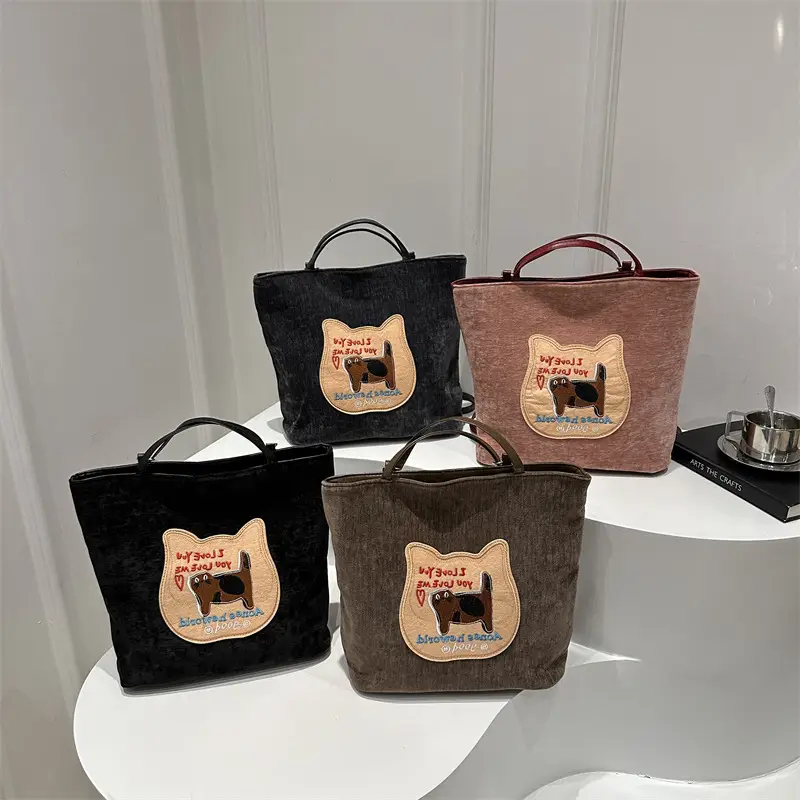 Korean Style Women's Autumn Commuter Tote Bags 2024 - Image 8
