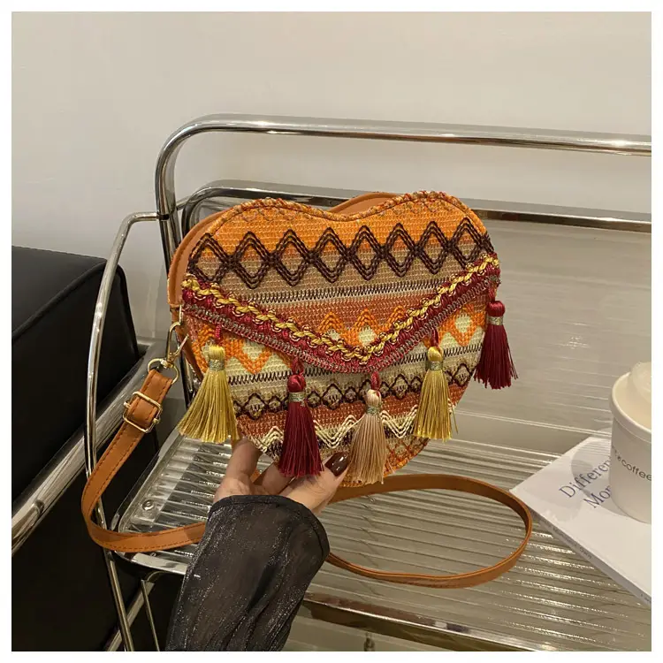 Handmade Woven Ethnic Love Bag for Women — feature 11