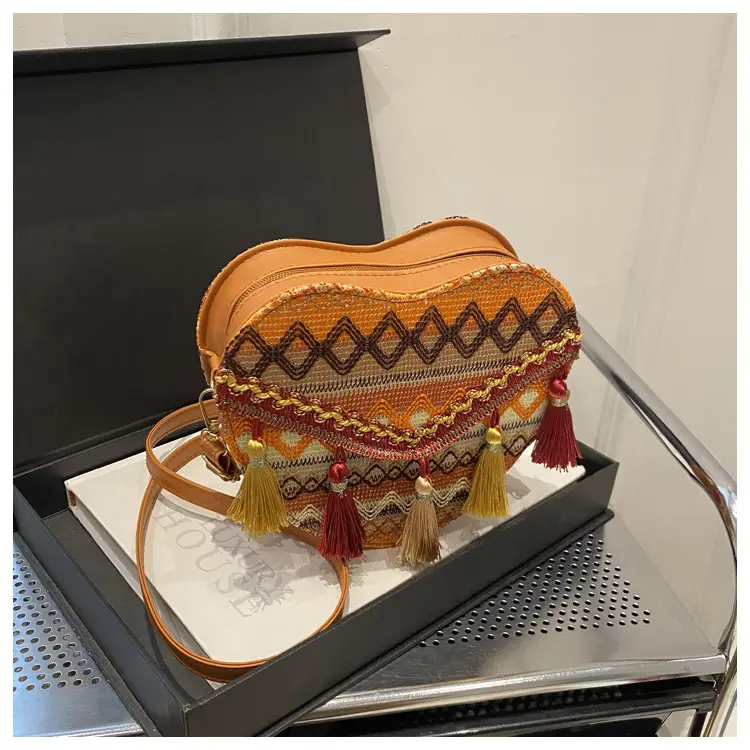 Handmade Woven Ethnic Love Bag for Women — feature 15
