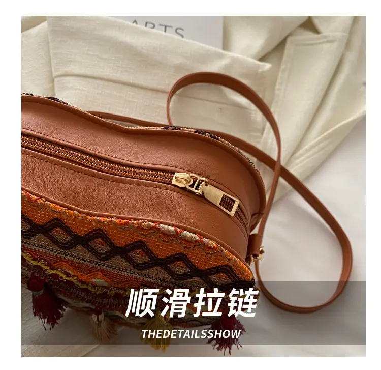 Handmade Woven Ethnic Love Bag for Women — feature 5