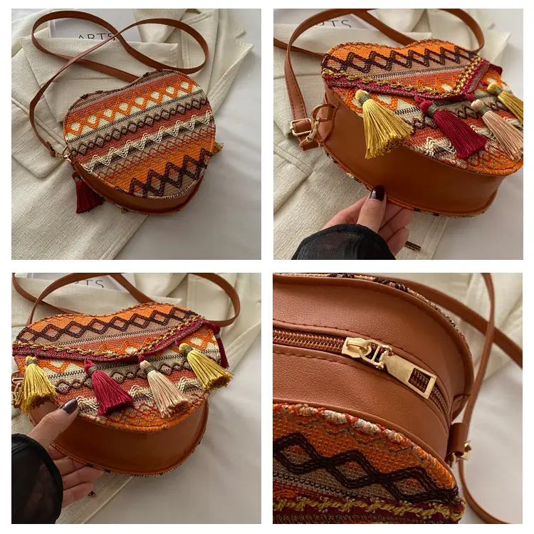 Handmade Woven Ethnic Love Bag for Women — feature 7
