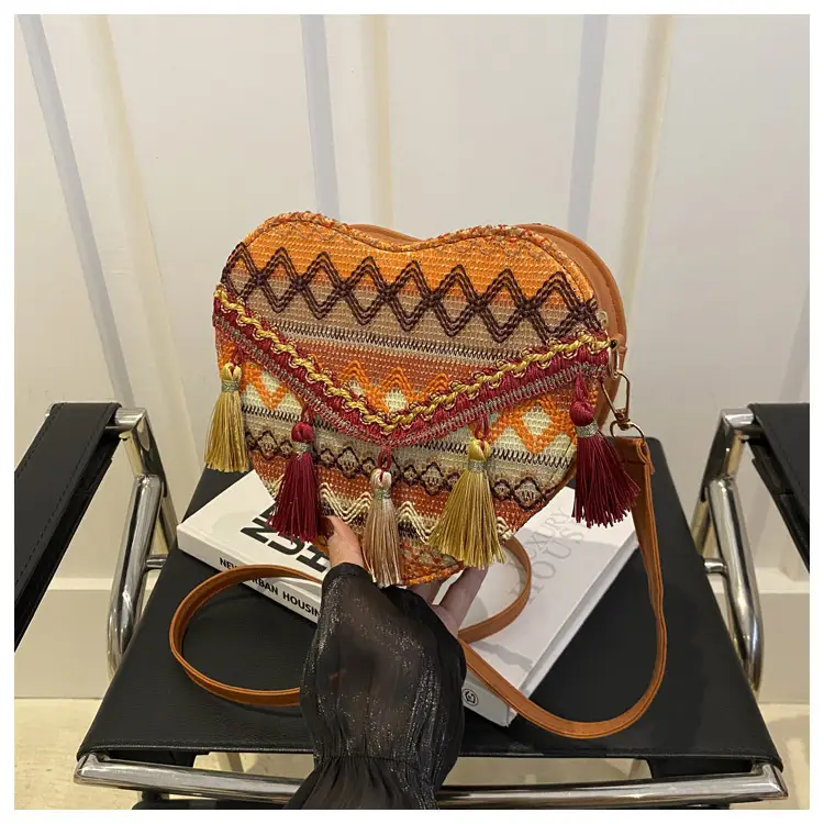 Handmade Woven Ethnic Love Bag for Women — feature 8