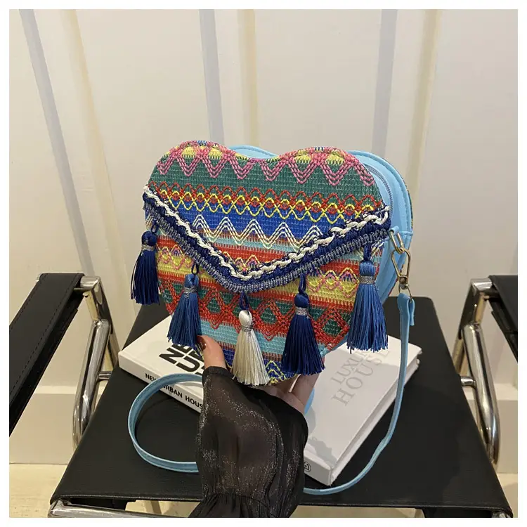 Handmade Woven Ethnic Love Bag for Women — feature 9