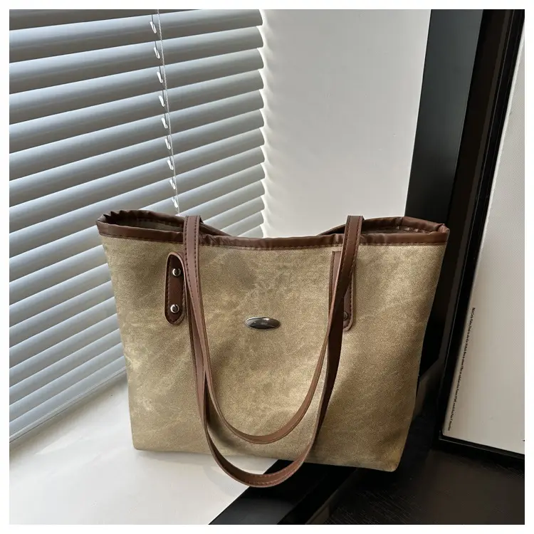 Blue Velvet Shoulder Bag for Women Large Capacity — feature 13