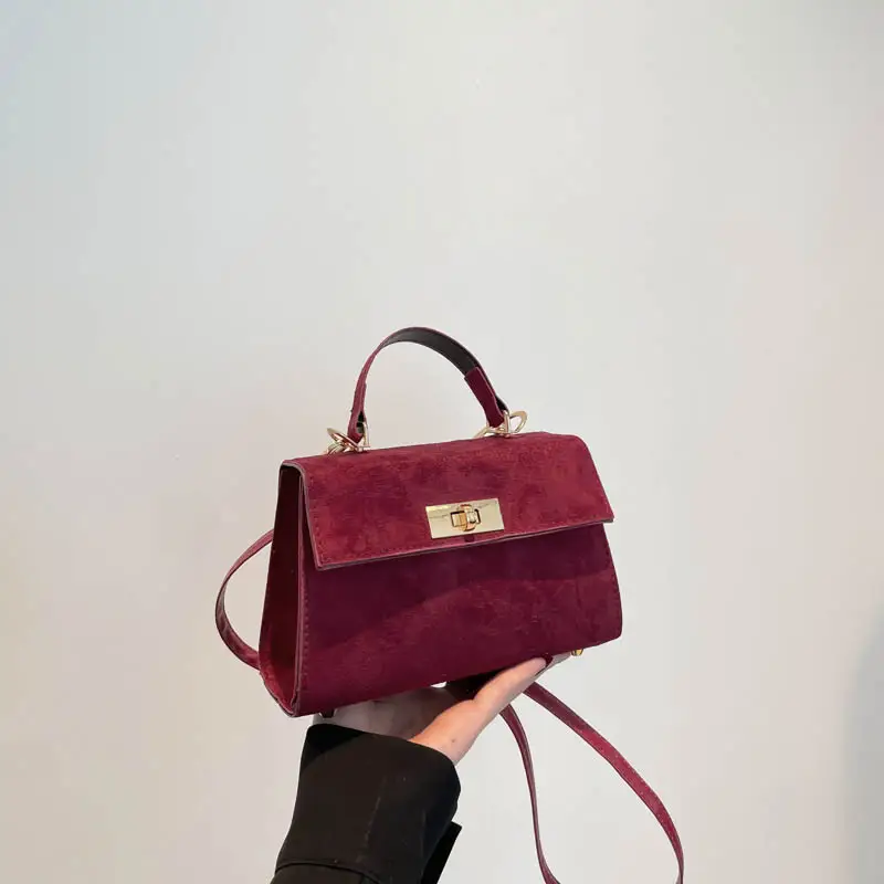 Korean Style Shoulder Bag Brown 2024 - Image 5