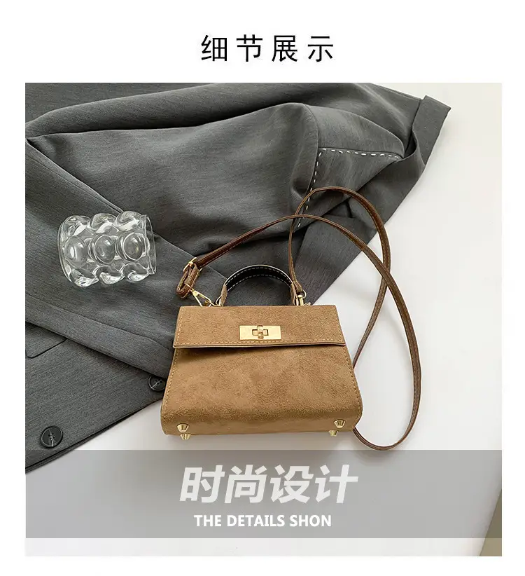 Korean Style Shoulder Bag Brown 2024 — feature 7