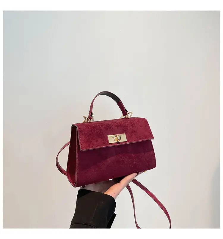 Korean Style Shoulder Bag Brown 2024 - Image 3