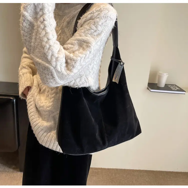 Retro Suede Underarm Bag Women 2024 — feature 19