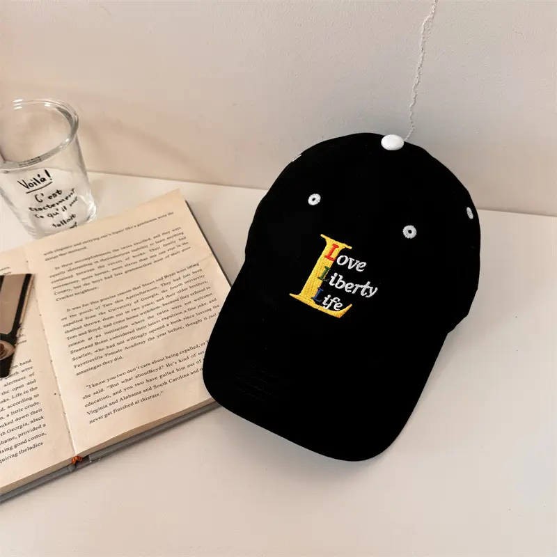 Women's Black "Love Betty" Baseball Cap - Image 3