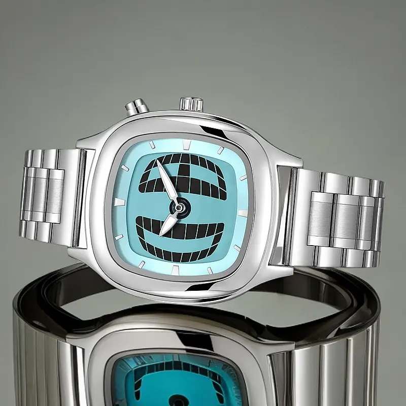 Millennium Retro Fashion Non-mechanical Men's Watch Pointer Digital Dual Display Niche Ins Fashion Brand Quartz Watch - Image 12