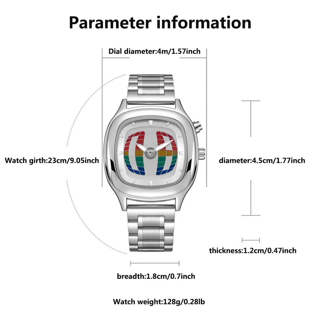 Millennium Retro Fashion Non-mechanical Men's Watch Pointer Digital Dual Display Niche Ins Fashion Brand Quartz Watch — feature 5
