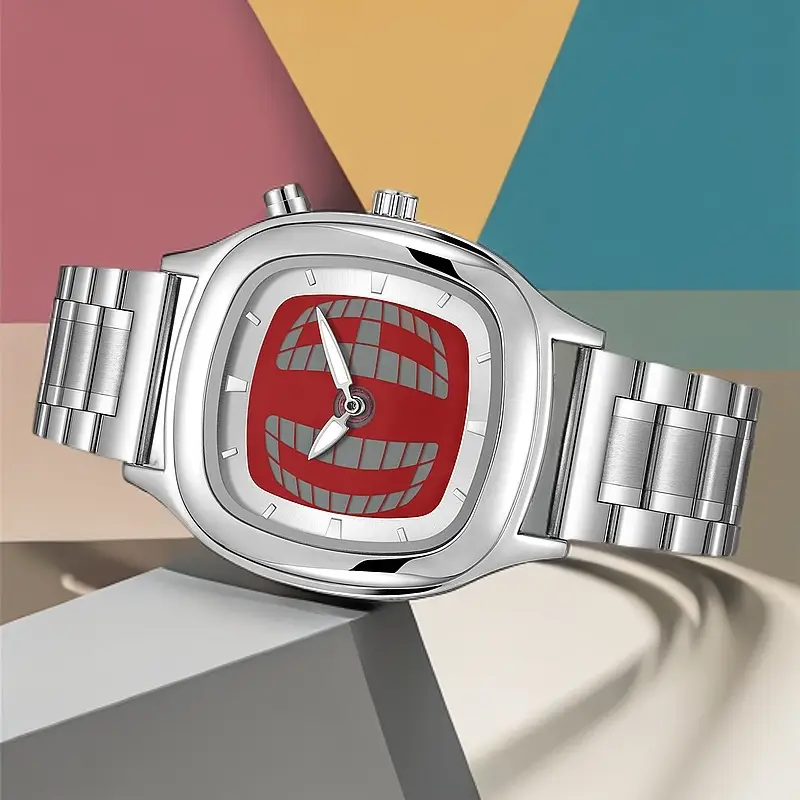 Millennium Retro Fashion Non-mechanical Men's Watch Pointer Digital Dual Display Niche Ins Fashion Brand Quartz Watch — feature 8