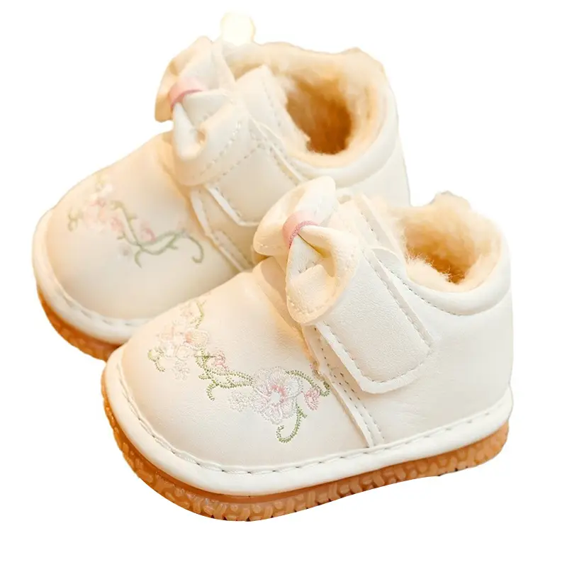 Winter Fleece Baby Shoes for 1-2 Years Old