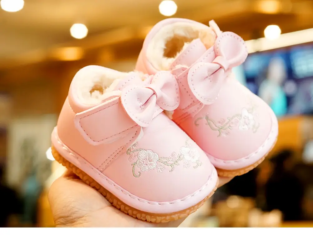 Winter Fleece Baby Shoes for 1-2 Years Old — feature 7