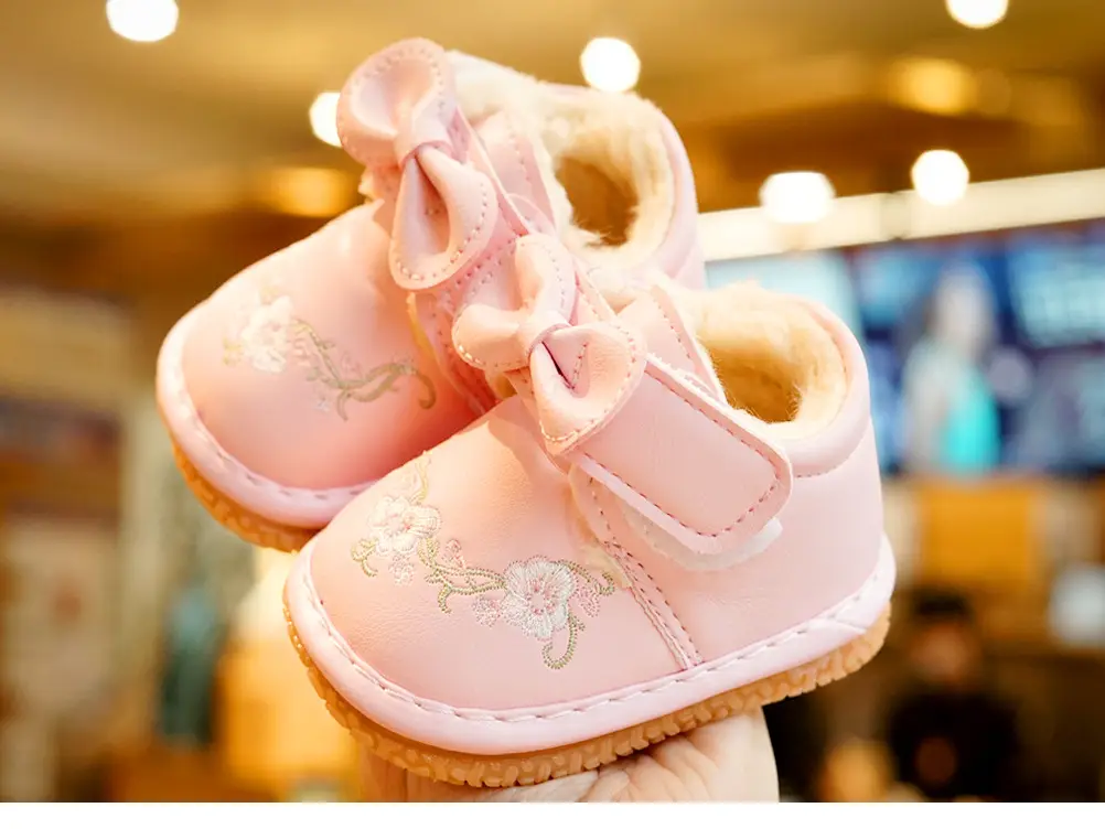 Winter Fleece Baby Shoes for 1-2 Years Old — feature 8